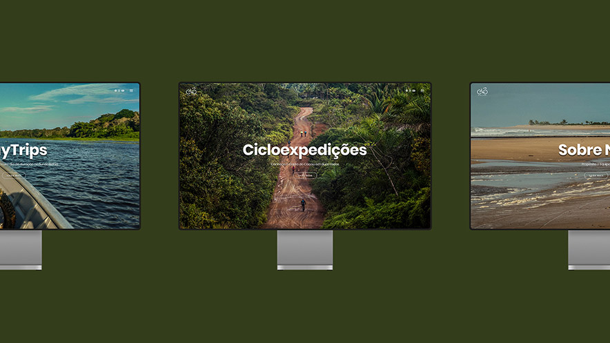 巴西埃洛自行車旅行社品牌網(wǎng)頁展示在三個一體機上.jpg