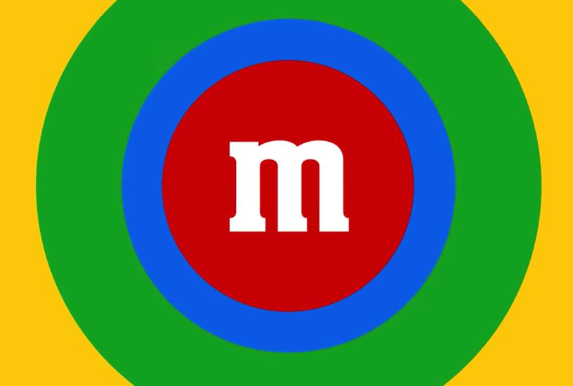 M&M's巧克力發(fā)布重塑的品牌logo與VI視覺設(shè)計系統(tǒng).png